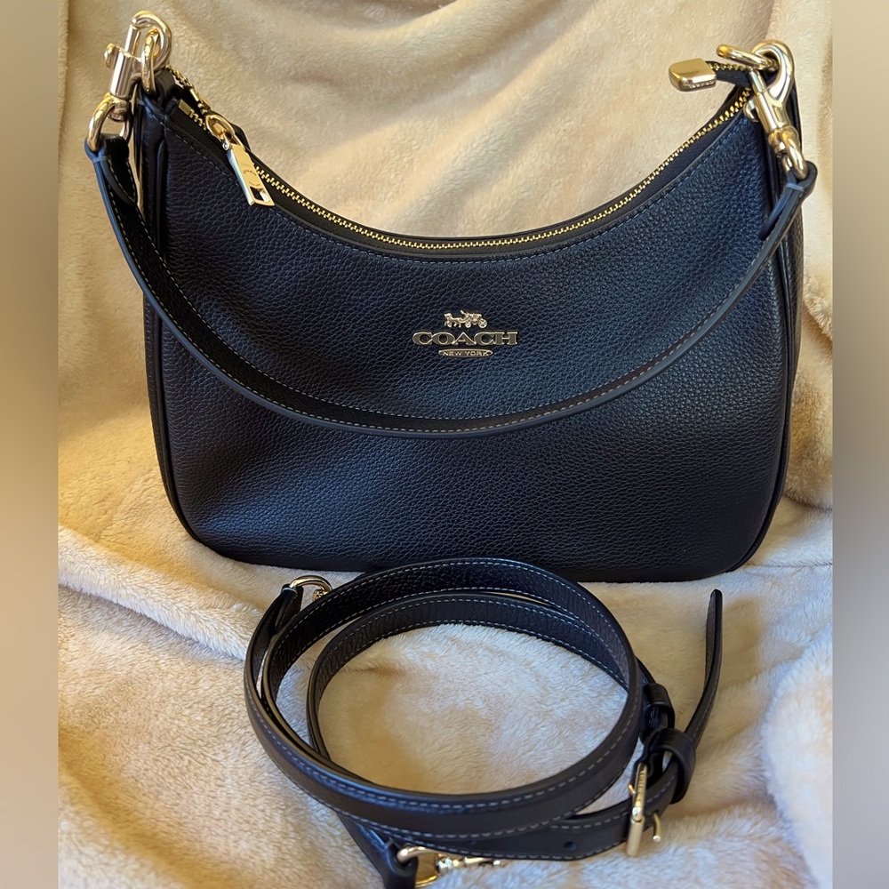 Coach Black Teri Hobo Bag